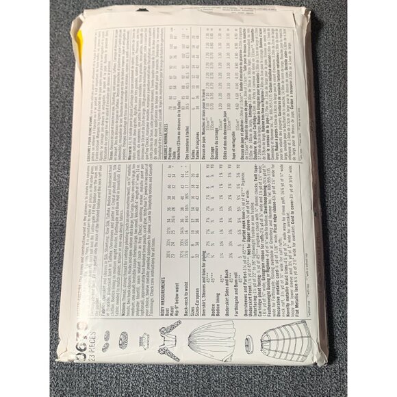 Simplicity 0679 Elizabethan Costume Size 6-12 Uncut Sewing Pattern uncut - Picture 2 of 2